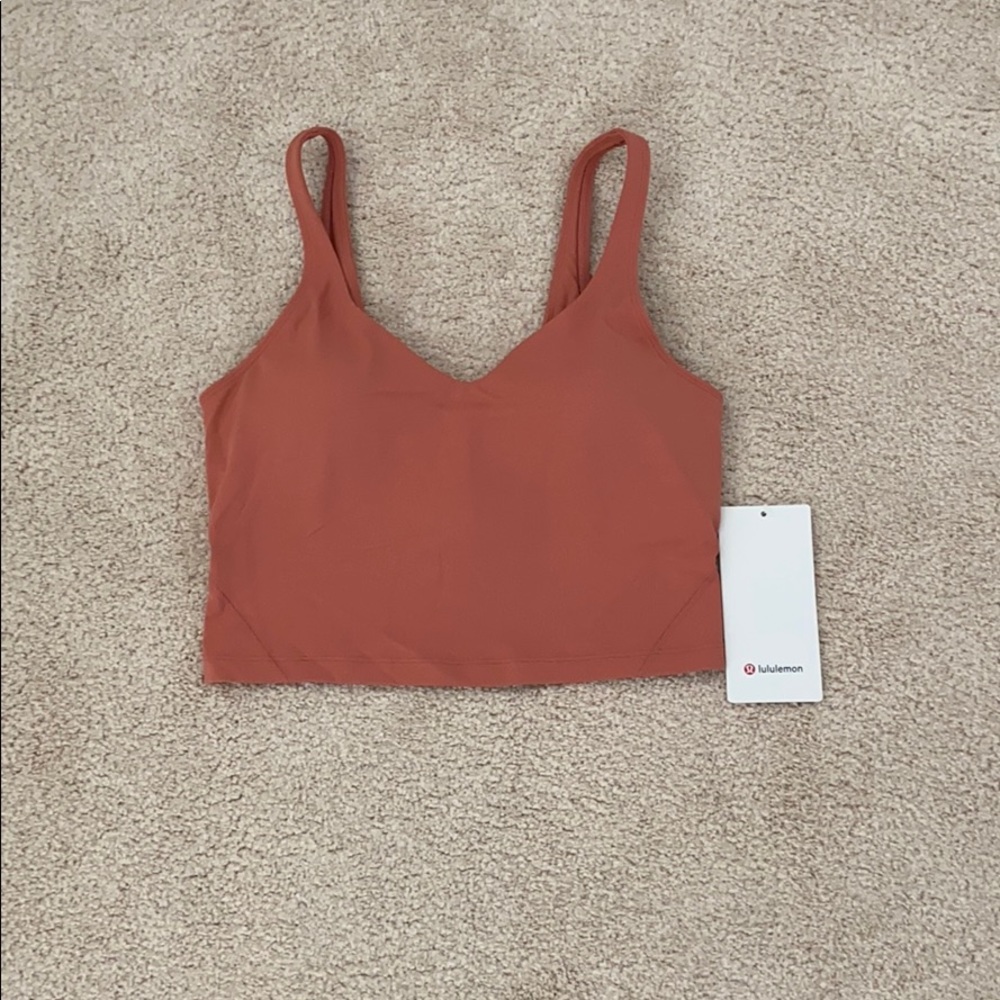 NWT Lululemon Align Tank in Rustic Coral - Picture 3 of 6